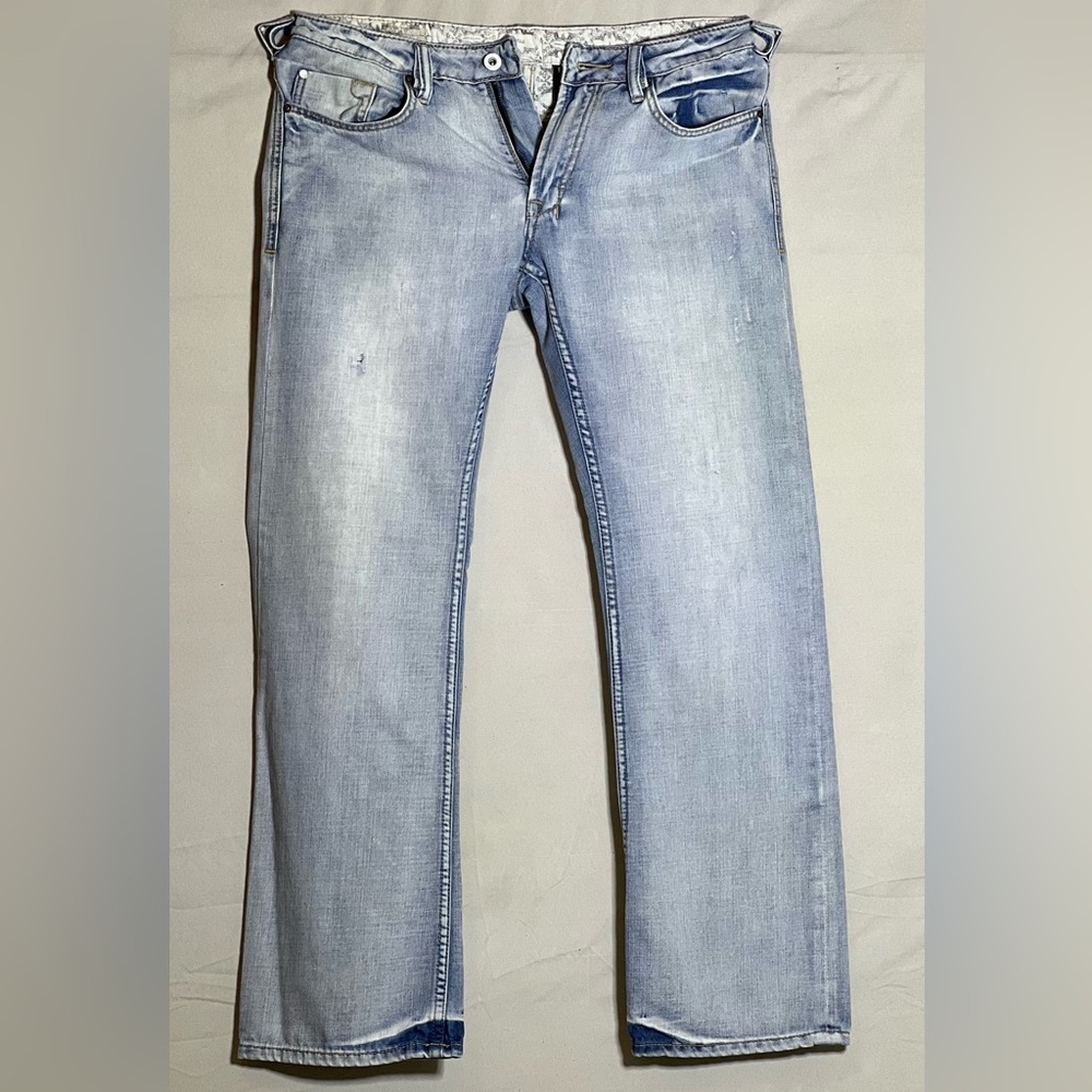 Buffalo Men's Relaxed Straight Leg Driven Jeans. W32x30L